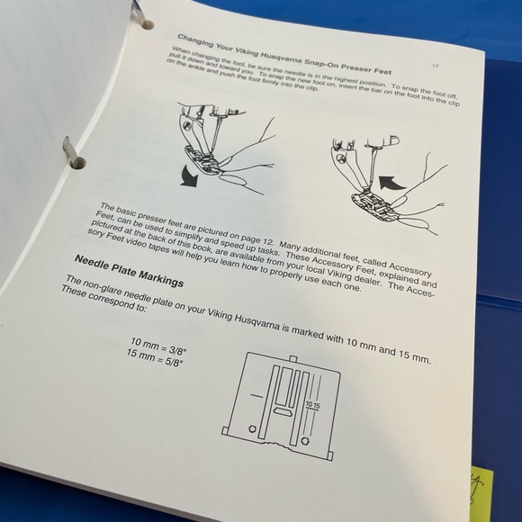 VTG 1994 Viking Husqvarna Owner’s Handbook One-Touch Computer Sewing Machines - Picture 13 of 13